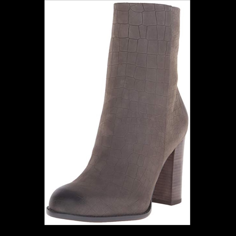 EUC Sam Edelman Gray Suede Reyes Boot sz 7 1/2